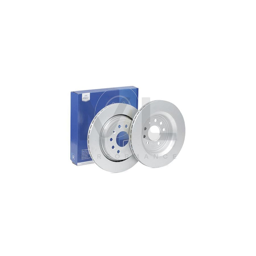 ATE 24.0120-0173.1 Brake Disc Vented, Coated, with bolts/screws  - 1 piece
