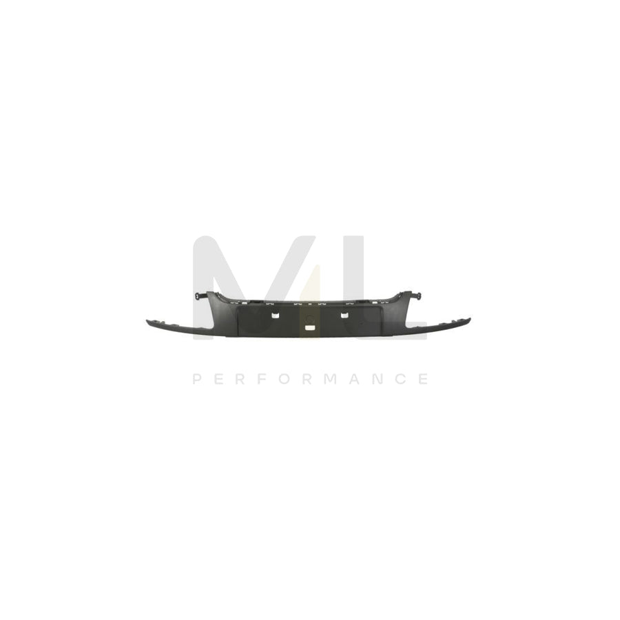 BLIC 5510-00-6043925P Number plate holder for RENAULT MEGANE Front, Black, frameless
