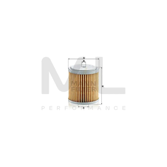 MANN-FILTER C 711/2 Air Filter Filter Insert