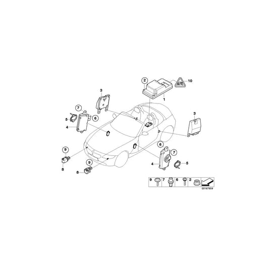 Genuine BMW 65776925062 E85 Gasket (Inc. Z4)