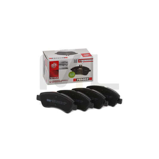 Ferodo FDB5025 Brake Pad Set Not Prepared for Wear Indicator, With Brake Caliper Screws