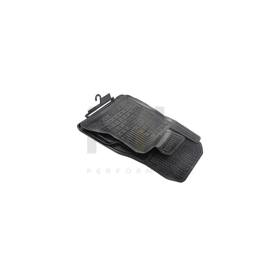 REZAW PLAST Tailored 200713 Floor mat set for BMW 5 Series Elastomer, Front and Rear, Quantity: 4, Black