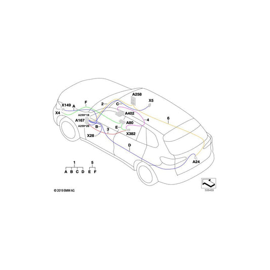 Genuine BMW 61118715449 G05 Rep. Module For Night Vision Camera (Inc. X5)