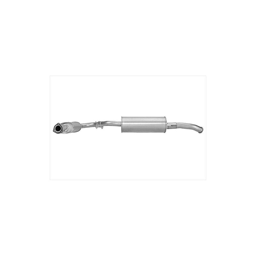 Hella 8LD 366 027-631 Rear Silencer For Fiat Ducato