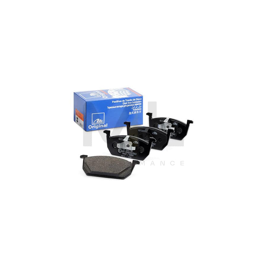 ATE 13.0460-7335.2 Brake pad set excl. wear warning contact, not prepared for wear indicator
