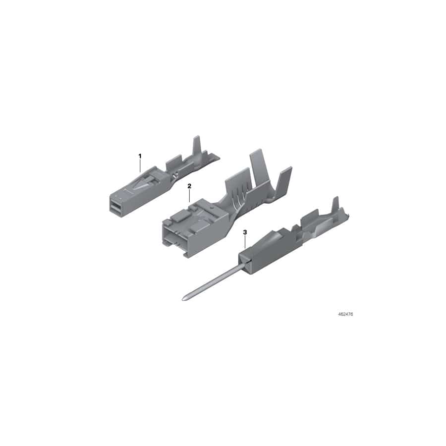 Genuine BMW 12527582688 G11 F10 Contact Bushing Mcon 2.8 Strand Sealing 0,75-1,0 mm² AG (Inc. 330dX, X1 16d & Hybrid 5)