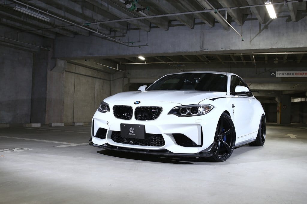 3D Design 3101-28711 BMW Carbon Fiber Front Lip Spoiler Only