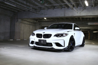 3D Design 3101-28711 BMW Carbon Fiber Front Lip Spoiler Only