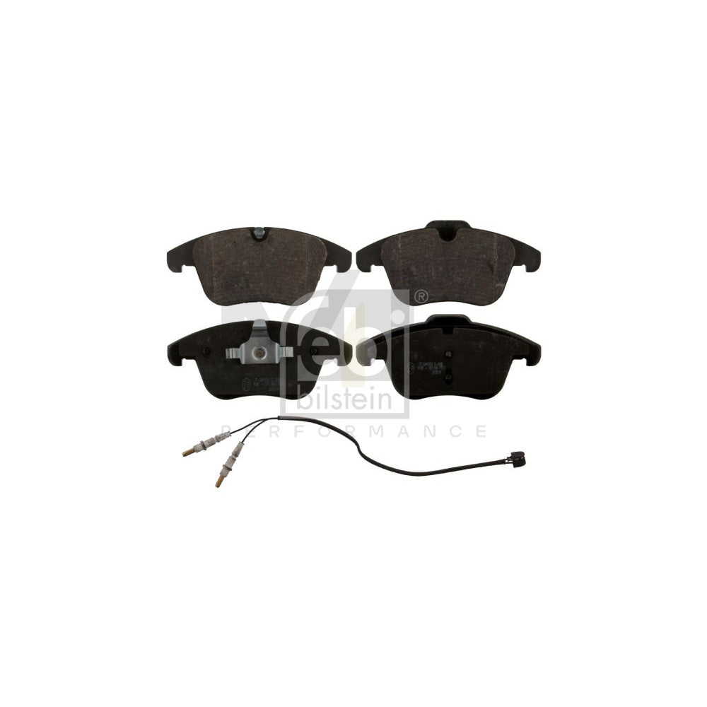 Febi Bilstein 16889 Brake Pad Set Front Axle, Incl. Wear Warning Contact | ML Performance Car Parts