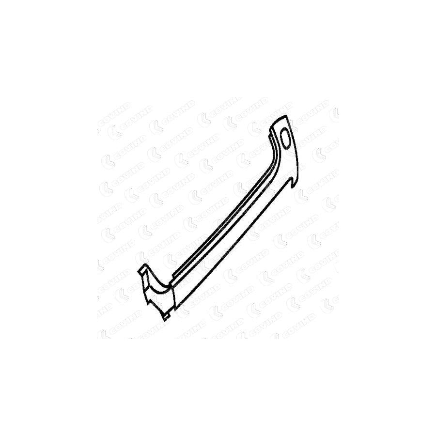 Covind 125/427 Trim- / Protection Strip, Windscreen