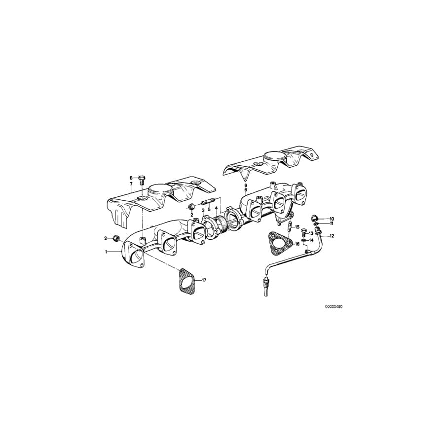 Genuine BMW 11621266973 E24 E23 E12 Covering Plate (Inc. 733i, 528i & 633CSi)