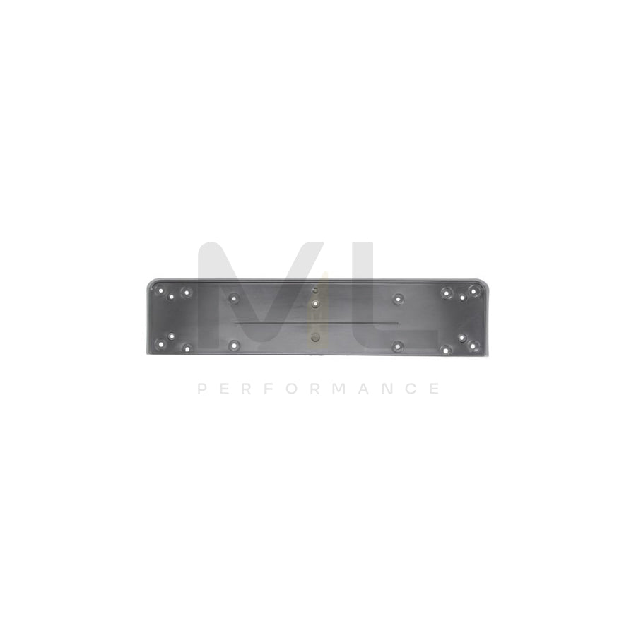 BLIC 6509-01-0066920P Number plate holder for BMW 5 Series Front, Black, frameless