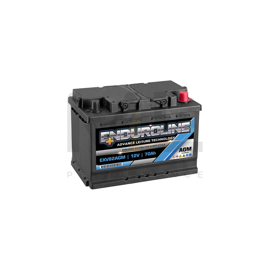 Enduroline EXV82AGM AGM Leisure Marine Battery 12V 70Ah