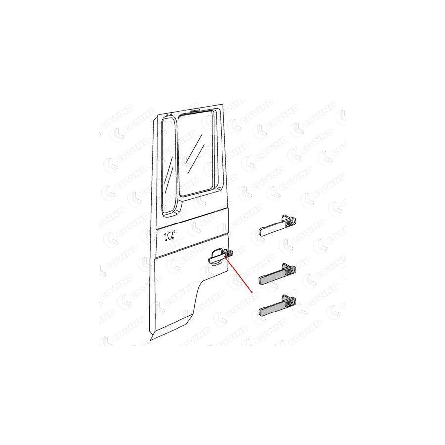 Covind M20/196 Door Handle