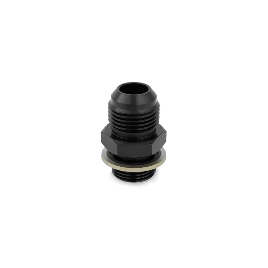 Mishimoto MMSPF-10ANBK Sandwich Plate Fitting M20 x -10AN Black