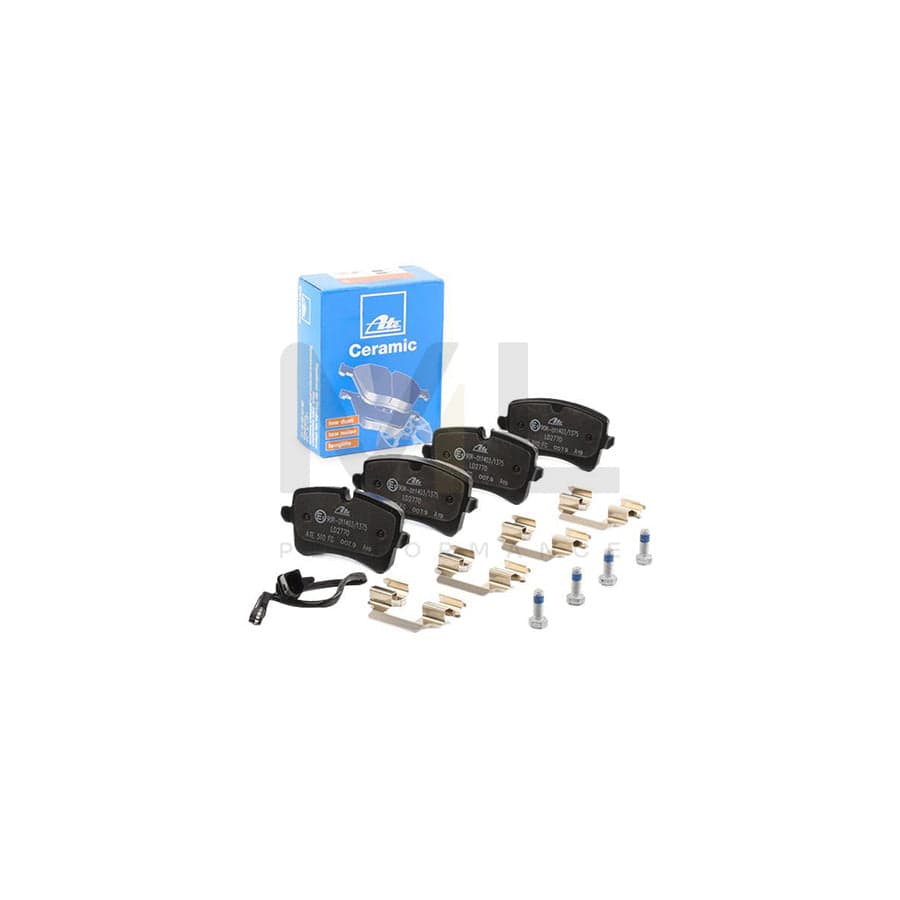 ATE Ceramic 13.0470-2770.2 Brake pad set incl. wear warning contact, with brake caliper screws, with accessories