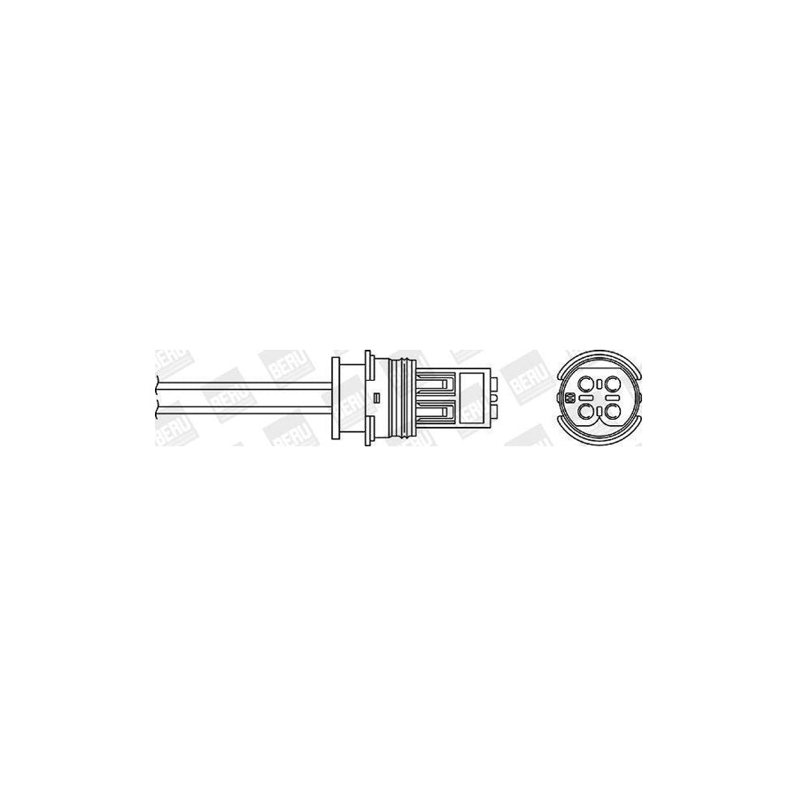 Beru Oph036 Lambda Sensor for BMW Z4