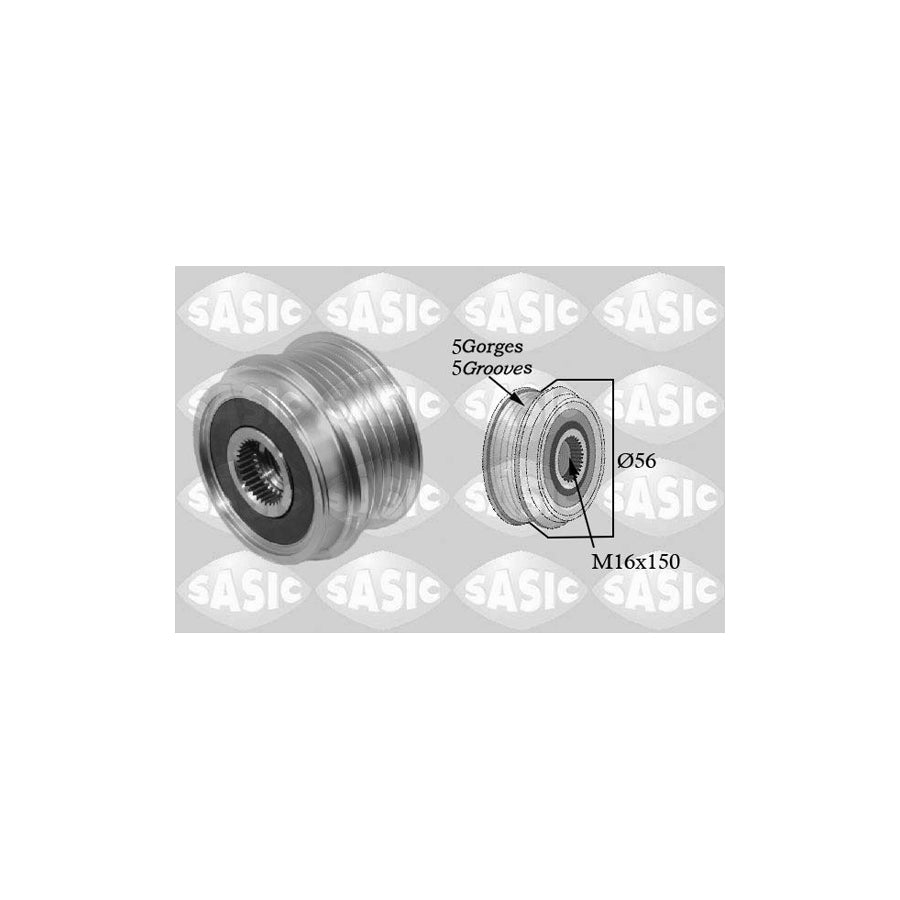 Sasic 1676007 Pulley, Alternator
