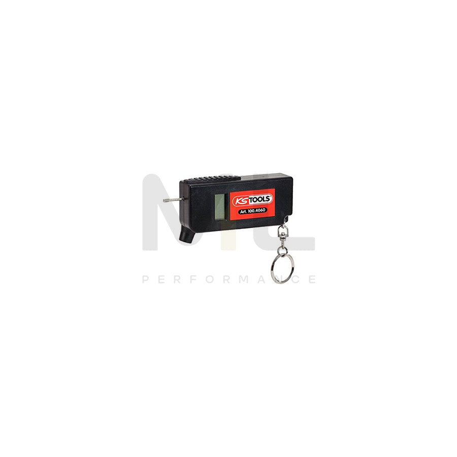 KS TOOLS 100.4060 Tyre pressure gauge Electronic, with battery, with LCD display, Measuring Range from: 0,35bar, Measuring Range to: 6,80bar