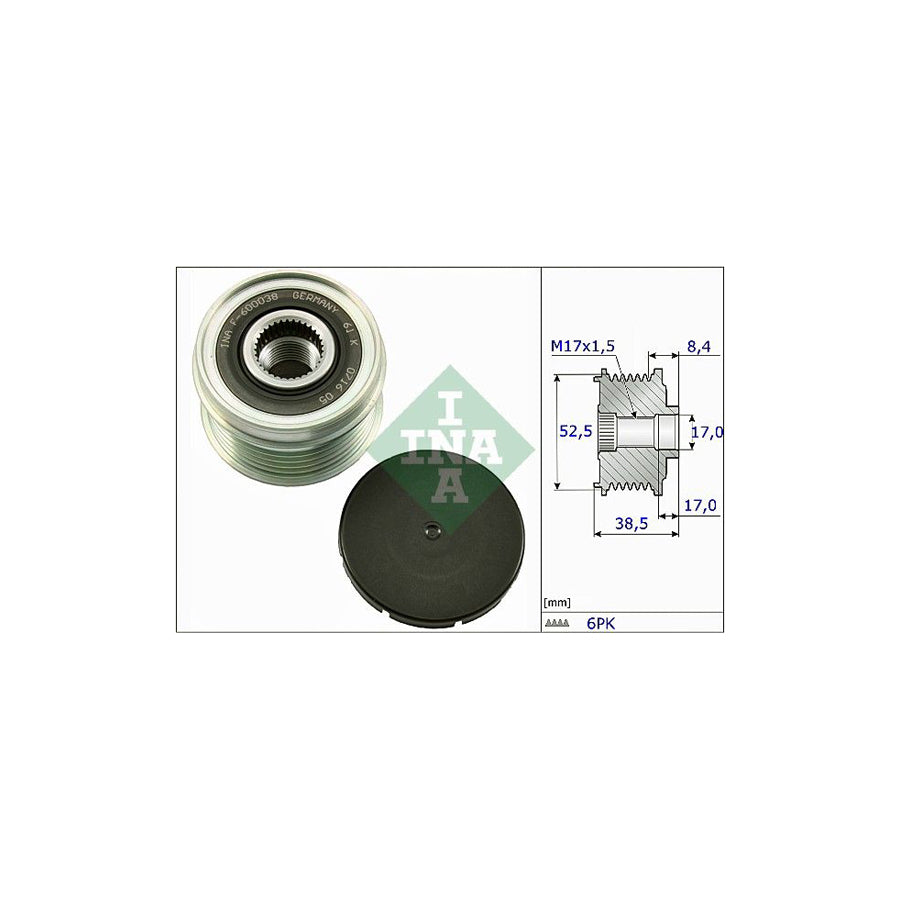 Ina 535 0273 10 Alternator Freewheel Clutch