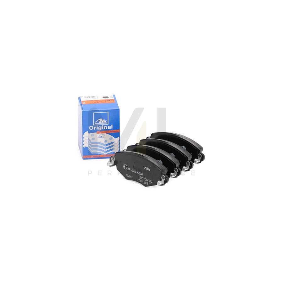 ATE 13.0460-3987.2 Brake pad set excl. wear warning contact, not prepared for wear indicator, with brake caliper screws