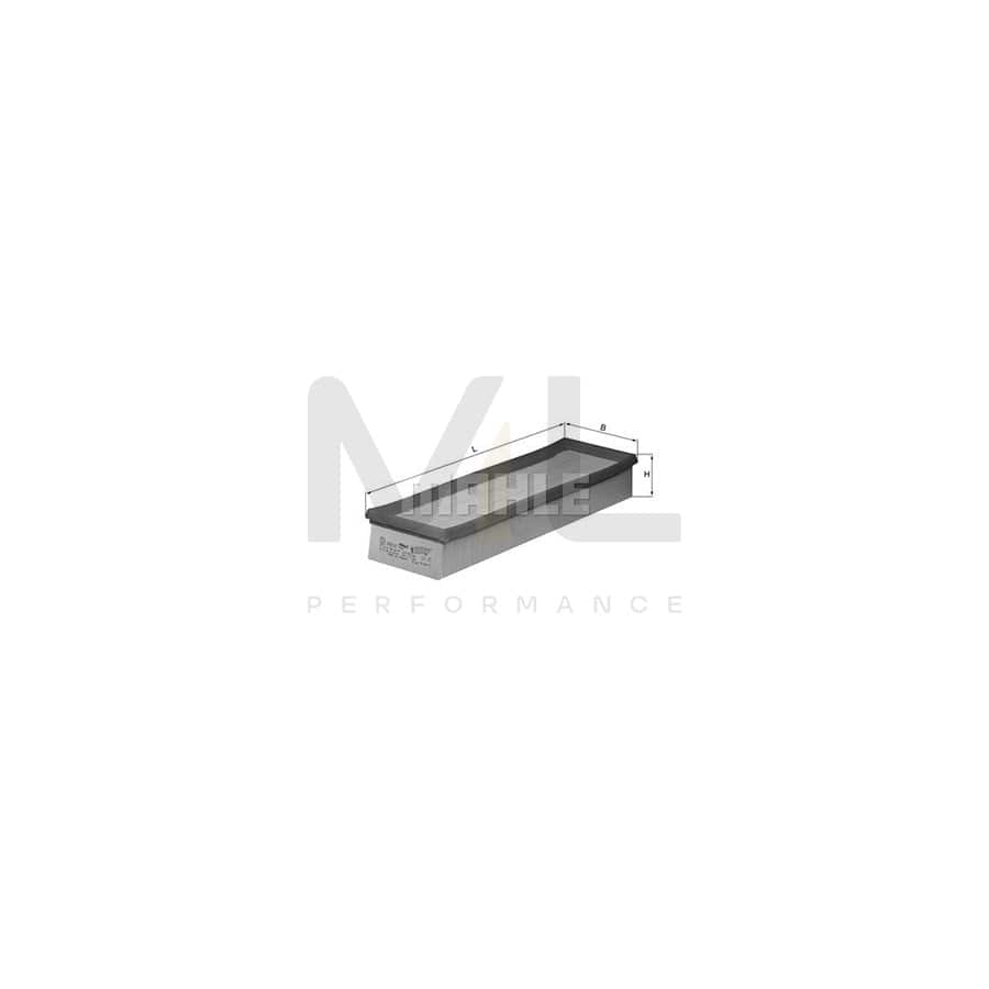 MAHLE ORIGINAL LX 35 Air Filter Filter Insert | ML Performance Car Parts