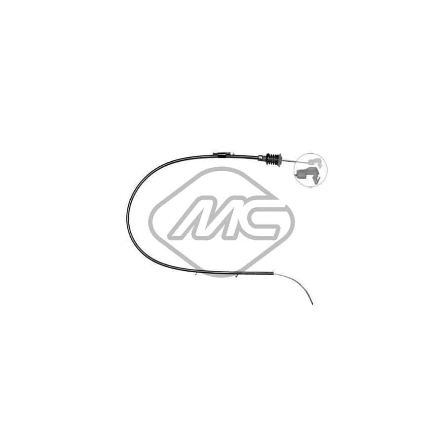 Metalcaucho 82853 Throttle Cable for PEUGEOT 205 II Hatchback