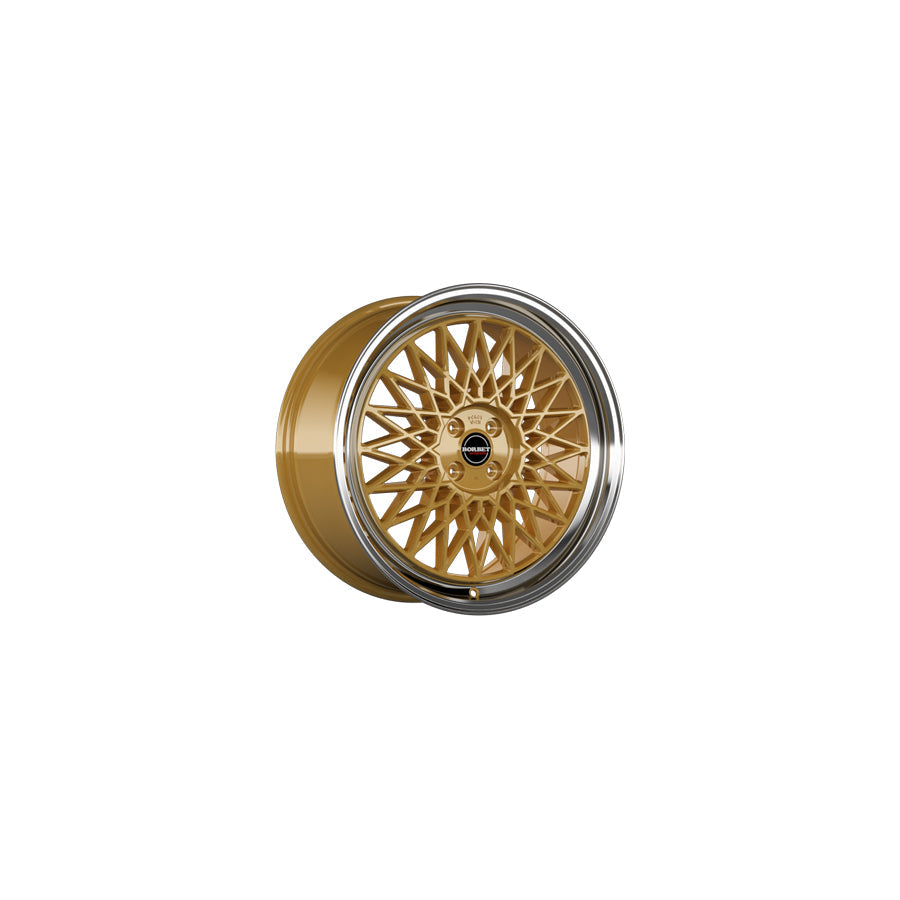 Borbet B 7x17 ET25 B 70725100464,0GRP Gold Rim Polished Wheel