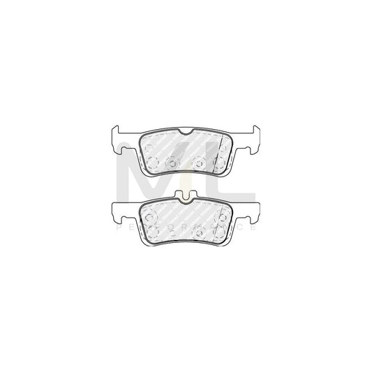 Ferodo FDB5130 Brake Pad Set for Ford Fiesta Not Prepared for Wear Indicator, Without Accessories