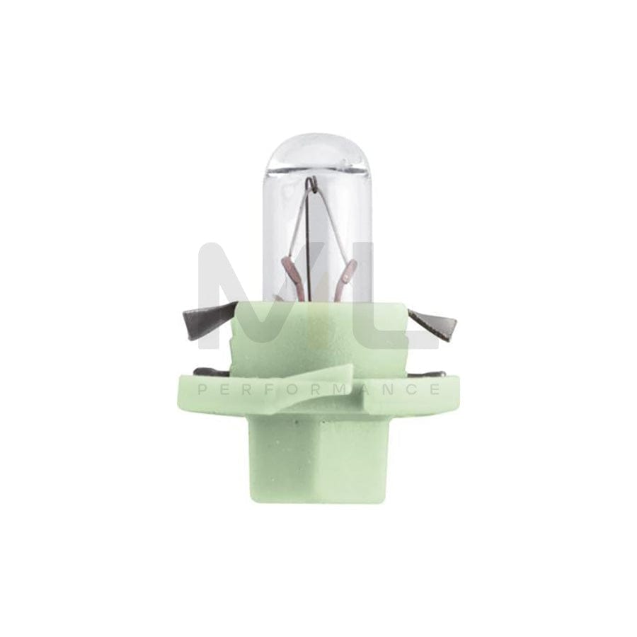 PHILIPS 12626CP Dashboard bulb 12V 2W, Plastic base lamp, B8,4d
