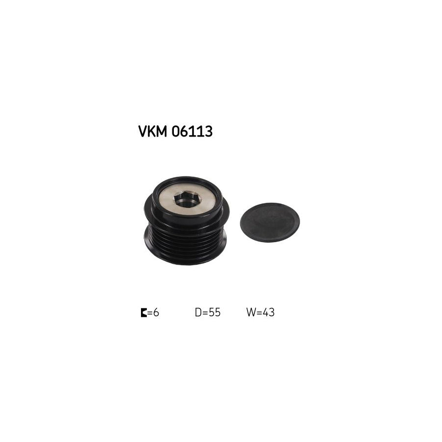 Skf Vkm 06113 Alternator Freewheel Clutch