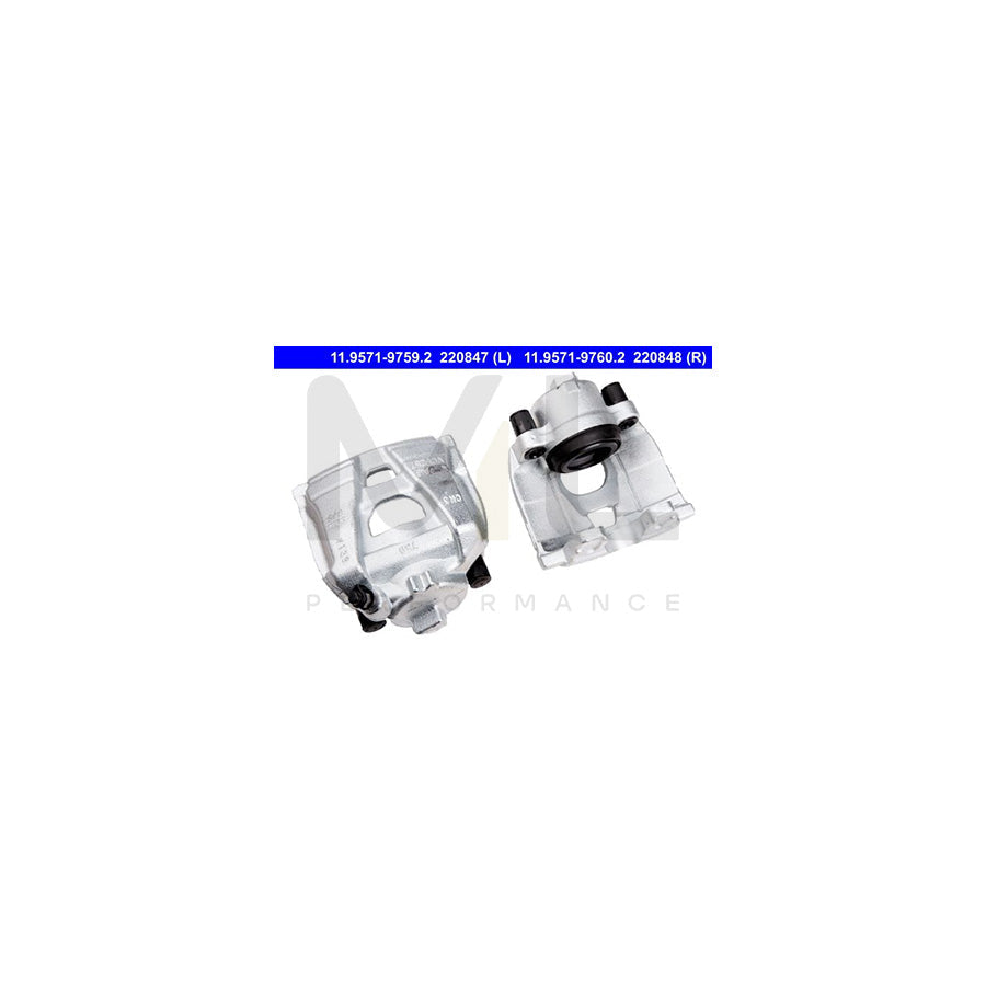ATE 11.9571-9759.2 Brake Caliper without holder