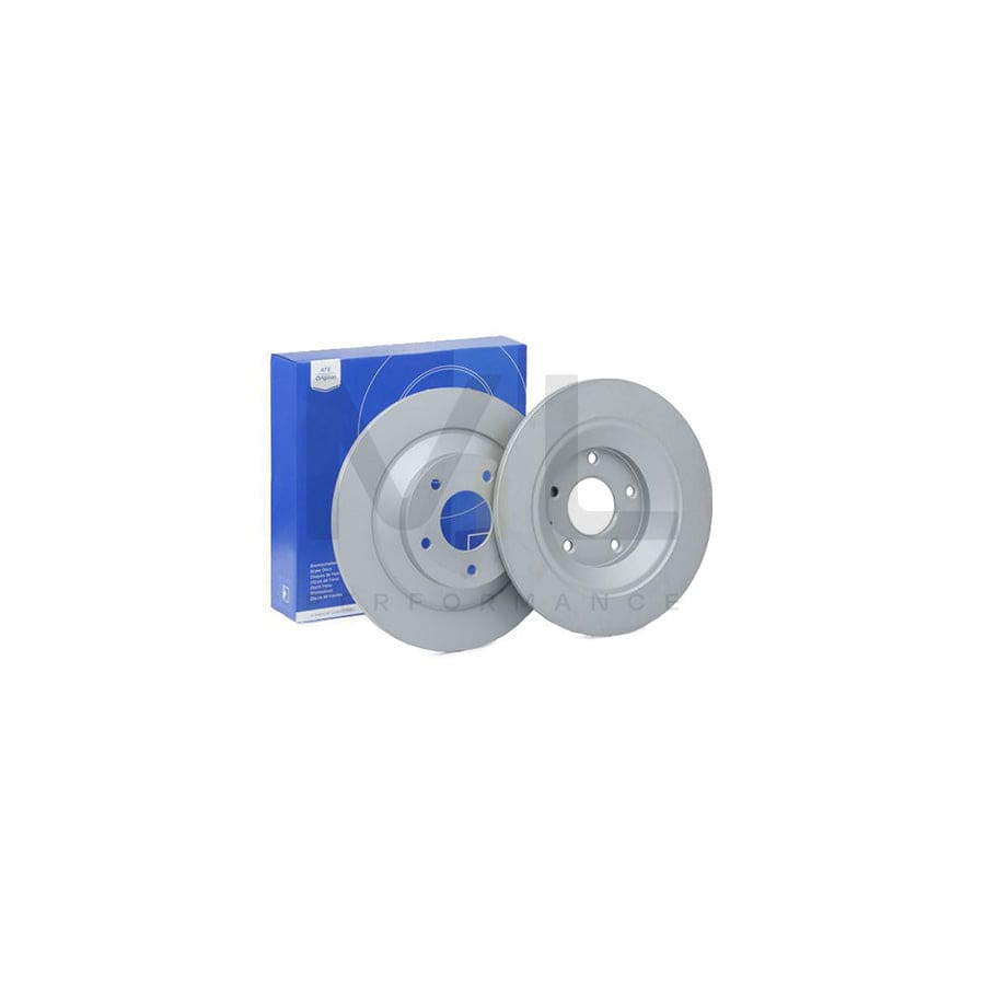 ATE 24.0110-0381.1 Brake Disc Solid, Coated  - 1 piece