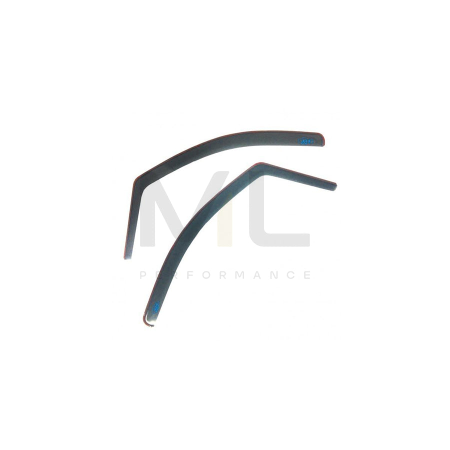 DGA 24045FR Wind deflectors for VW Golf VII Hatchback (5G1, BQ1, BE1, BE2) Arrow direction, Front, inner, Rear