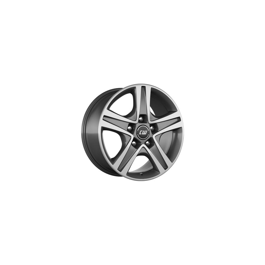 Borbet CWD 6x16 ET68 CWD 60668118571,1MAGP/T Mistral Anthracite Glossy Polished Wheel
