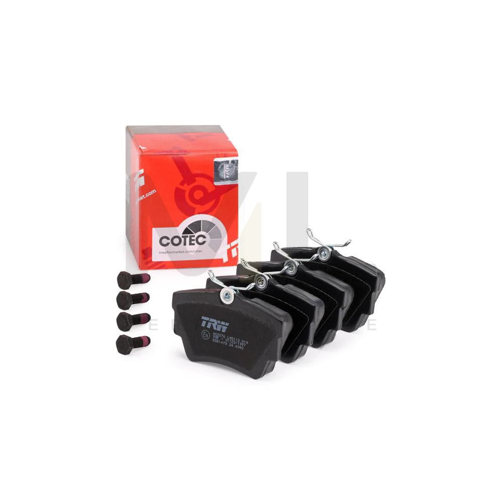 TRW Cotec Gdb1479 Brake Pad Set Not Prepared For Wear Indicator, With Brake Caliper Screws, With Accessories