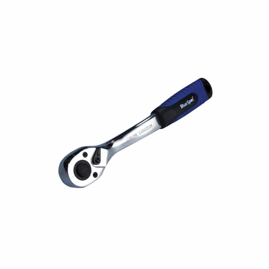 BlueSpot Tools B/S2010 Soft Grip Ratchet 72 Teeth 1/4in Drive