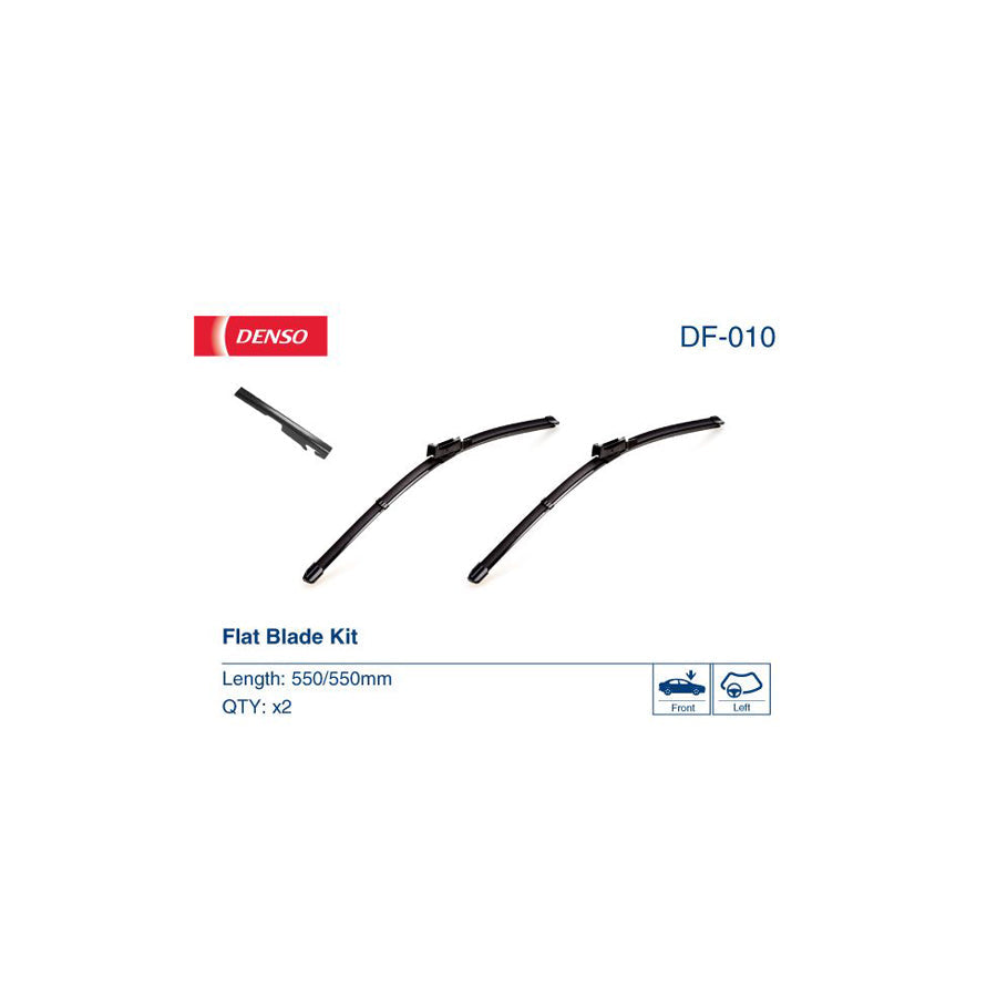 DENSO Flat DF-010 Wiper Blade for Audi A6