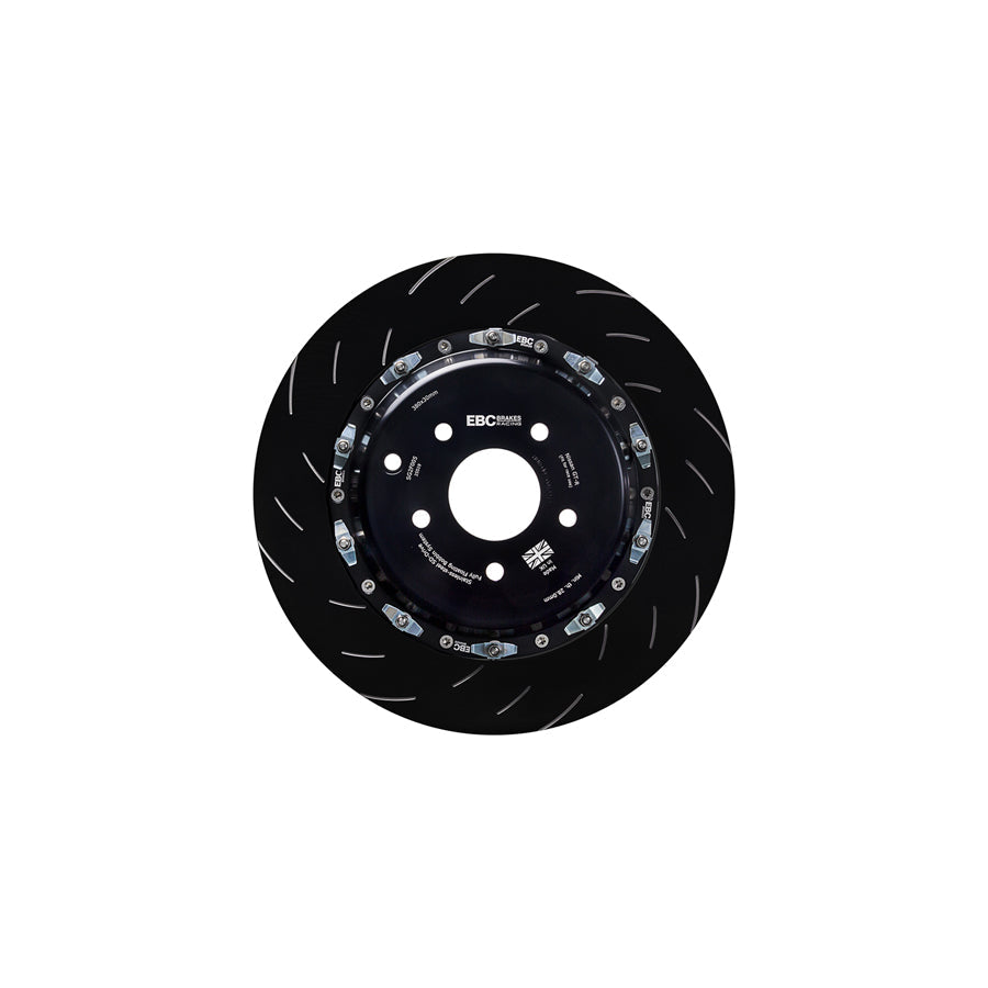 EBC P2DK009RP1 Nissan GT-R (R35) Rear Kit RP1 Full Race Pads & 2-Piece Fully-Floating Discs - Brembo Caliper 4 | ML Performance UK Car Parts