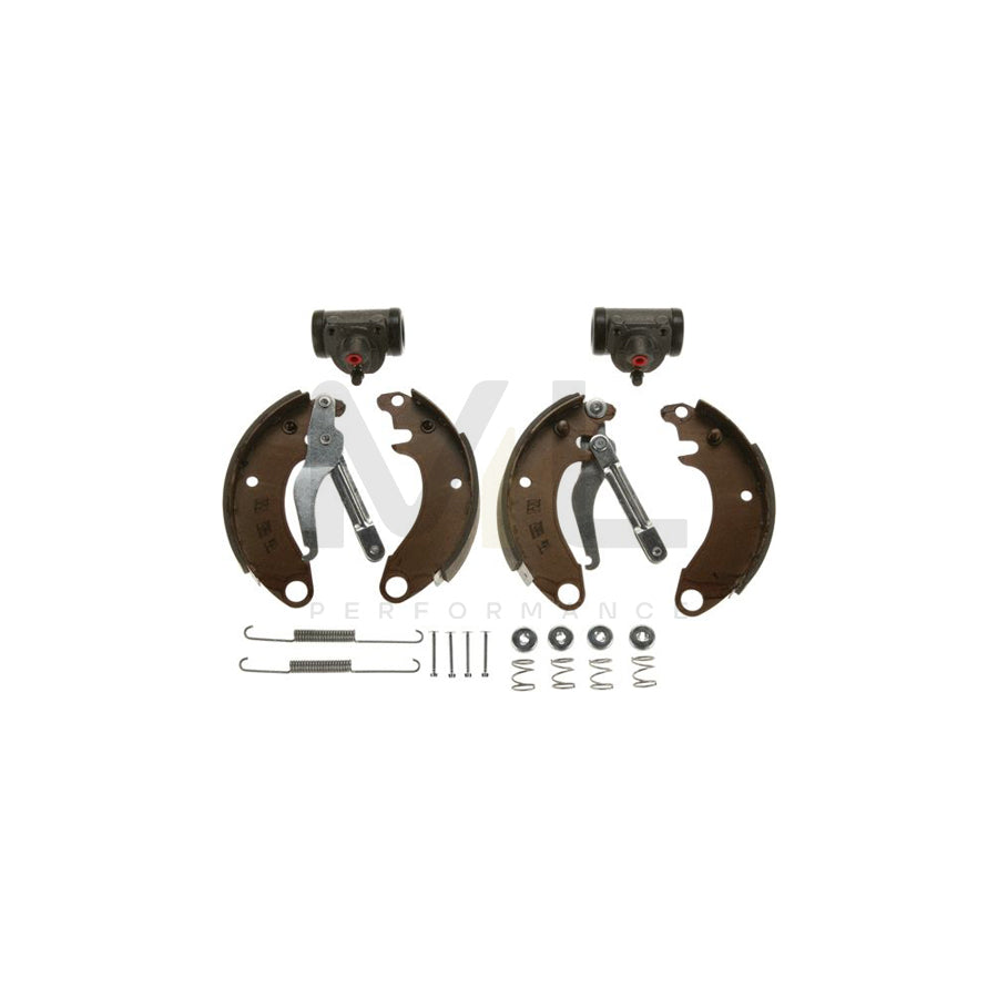 TRW Brake Kit BK1104 Brake Shoe Set with wheel brake cylinder