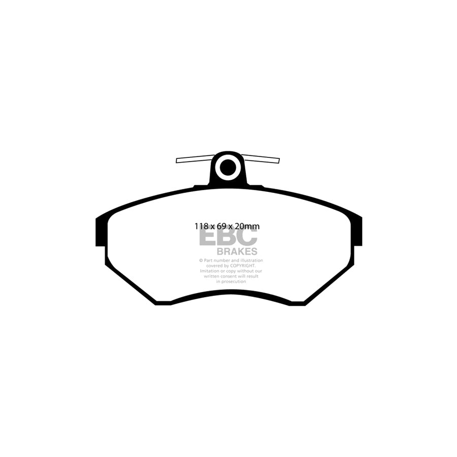 EBC DP1113 VW B4 B5 Passat Ultimax Front Brake Pads - Girling/TRW Caliper 2 | ML Performance UK Car Parts