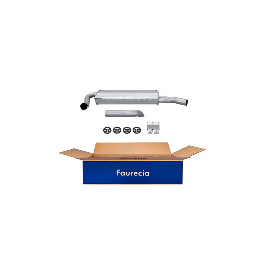 Hella 8LD 366 027-941 Rear Silencer