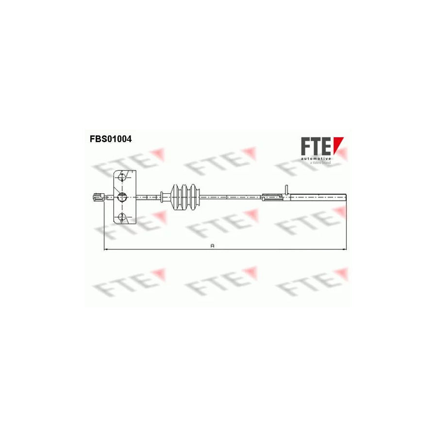 FTE Fbs01004 Hand Brake Cable