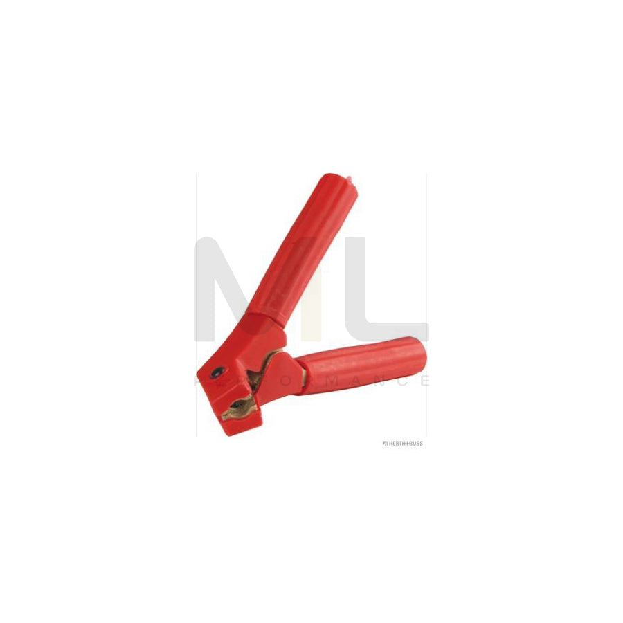 HERTH+BUSS ELPARTS 52289001 Crocodile clip with earth strap, with screw connection, Length: 170mm