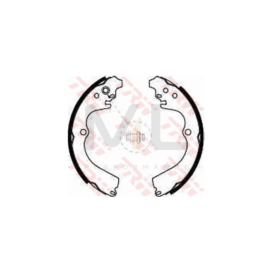 TRW GS8584 Brake Shoe Set