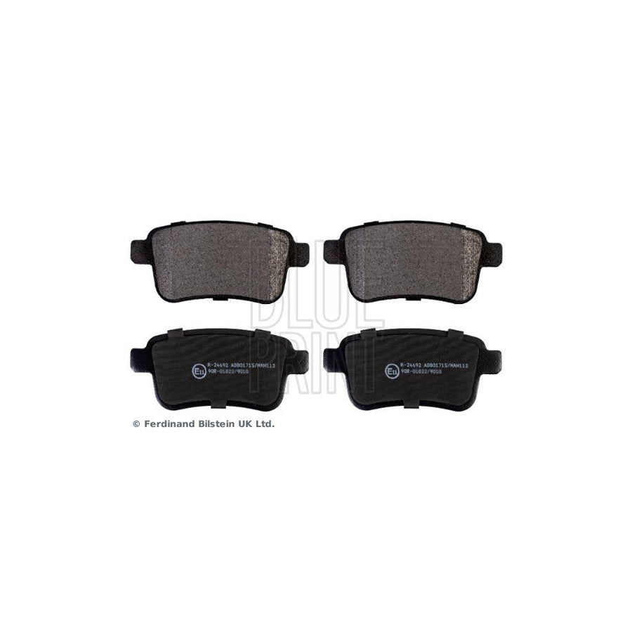 Blue Print Adr164204 Brake Pad Set for Renault Kangoo