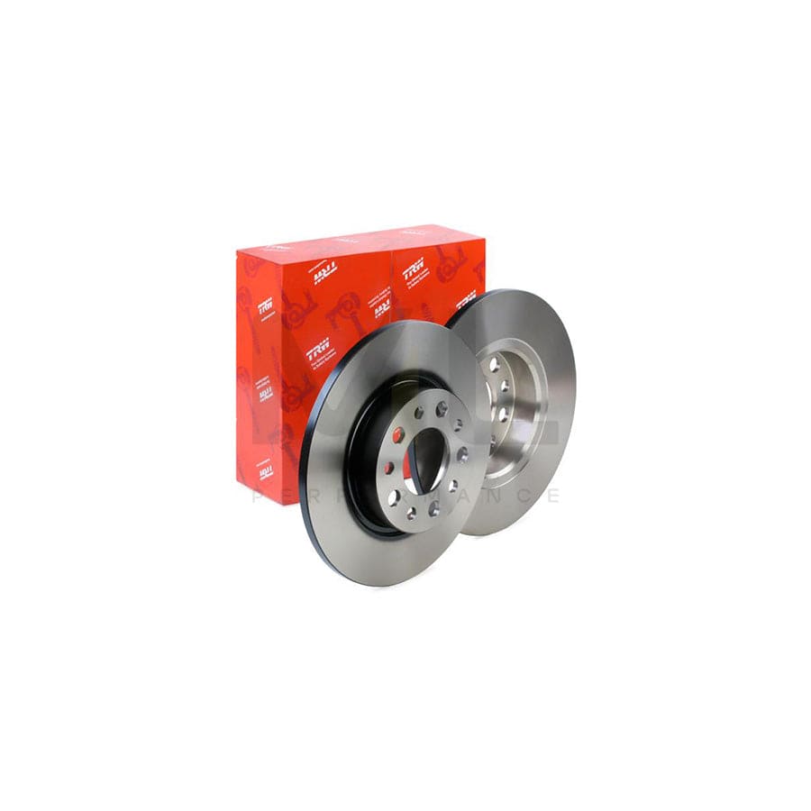 TRW DF4477 Brake Disc Solid, Painted  - 1 piece