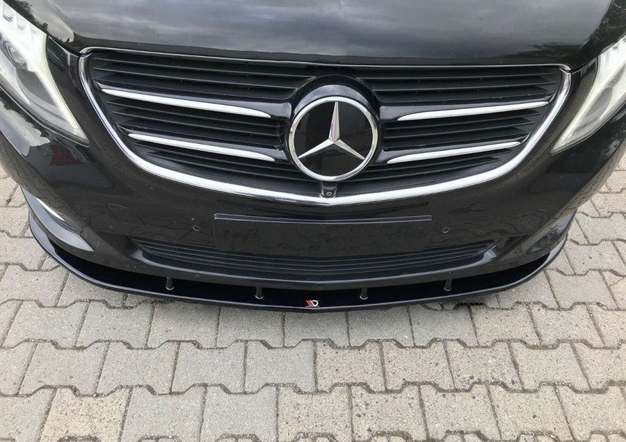 Maxton Design Mercedes Benz V-Class W447 Front Splitter V.2