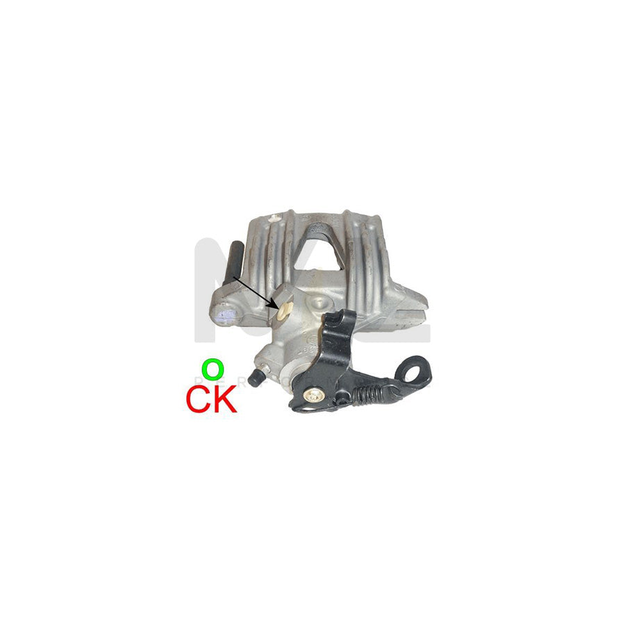 TEXTAR 38129400 Brake Caliper for OPEL ASTRA without holder