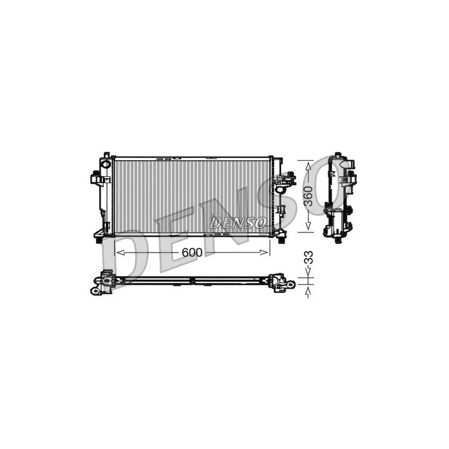 DENSO DRM20039 Engine Radiator